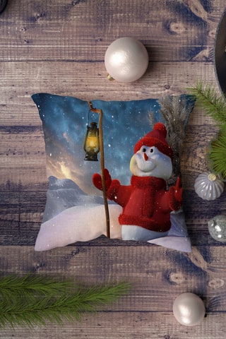 Almofada - Azul - 43 x 43 cm