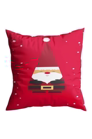 Almofada - Vermelho e branco - 43 x 43 cm