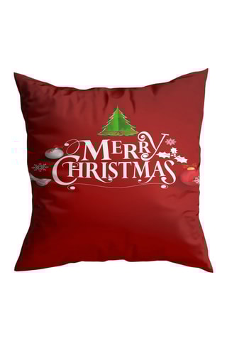 Coussin - Rouge et blanc - 43 x 43 cm