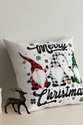 Coussin - Blanc et noir - 43 x 43 cm