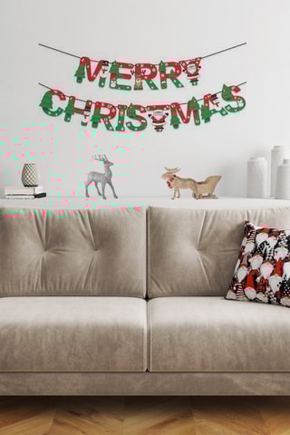 Almofada - Preto e vermelho - 43 x 43 cm