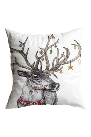 Coussin - Blanc et noir - 43 x 43 cm