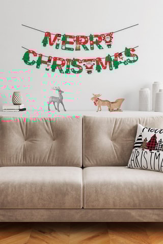 Coussin - Blanc et noir - 43 x 43 cm