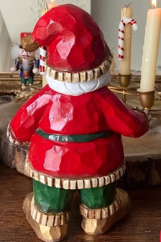 Figurine Père Noël - Rouge