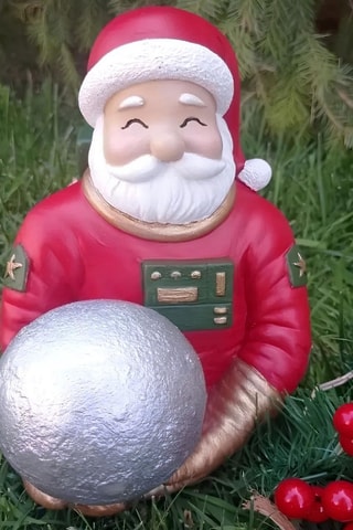 Figurine Père Noël - Rouge