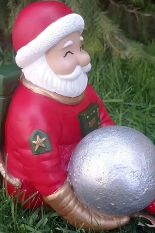 Figurine Père Noël - Rouge