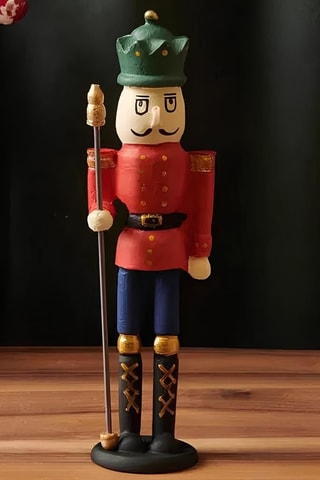 Figurine - Rouge et bleu