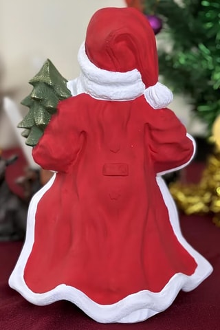 Figurine Père Noël - Rouge et blanc