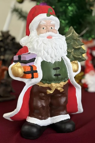 Figurine Père Noël - Rouge et blanc