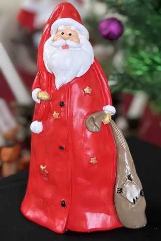 Figurine Père Noël - Rouge