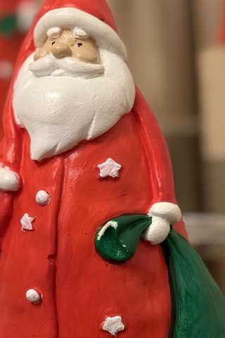 Figurine Père Noël - Rouge