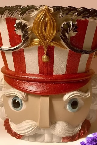 Pot - Beige et rouge