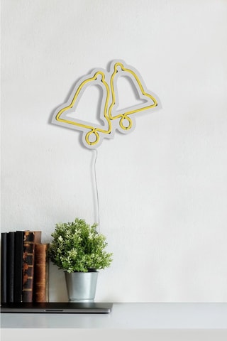Cloches murales LED - Jaune