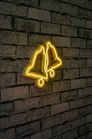 Cloches murales LED - Jaune