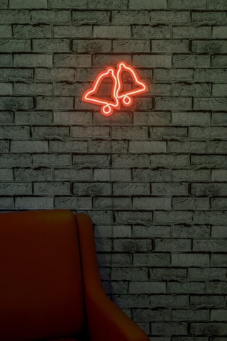 Cloches murales LED - Rouge