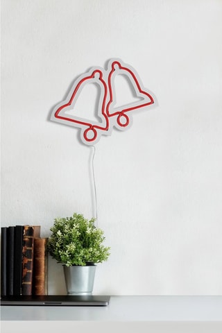 Cloches murales LED - Rouge