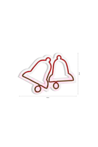 Cloches murales LED - Rouge