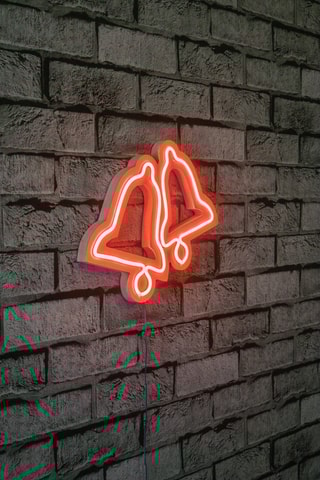 Cloches murales LED - Rouge