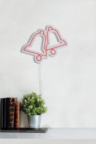 Cloches murales LED - Rose