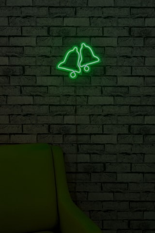 Cloches murales LED - Vert