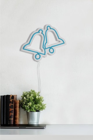 Cloches murales LED - Bleu