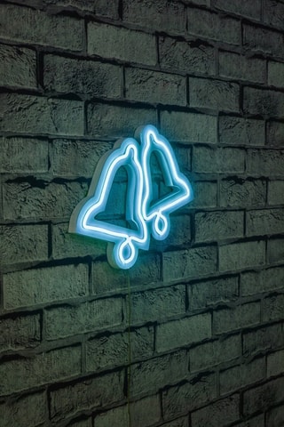 Cloches murales LED - Bleu