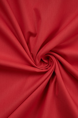 Housse de couette en coton renforcé 57 fils/cm² - Rouge