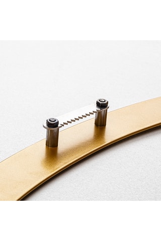 Décoration murale avec guirlande lumineuse - Doré