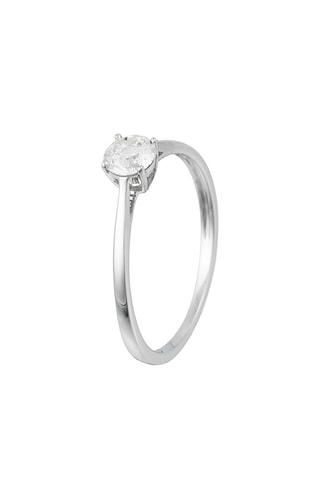 Verlovingsring Impérial - Witgoud en Diamant