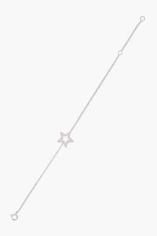 Armband Perfect Star   Witgoud en Diamanten