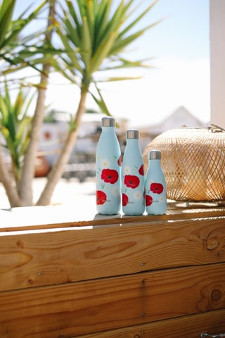 Bouteille isotherme en acier inoxydable Coquelicot - 50 cl