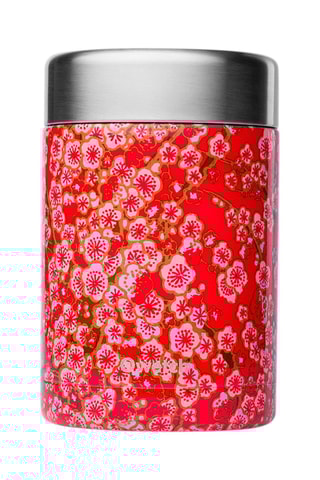 Boîte à lunch isotherme en acier inoxydable Flowers - 60 cl