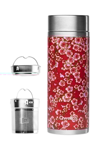 Théière isotherme en acier inoxydable Flowers - 40 cl