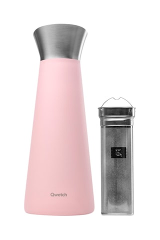 Carafe avec couvercle en acier inoxydable sans BPA Pastel - 1 l