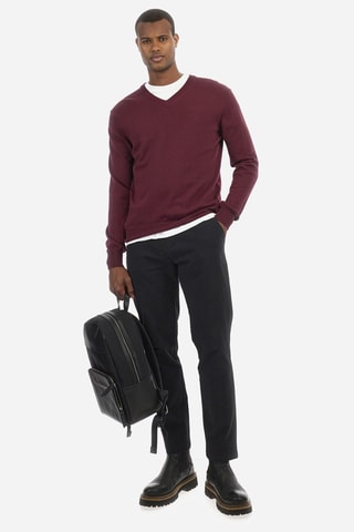 Pull regular - Bordeaux