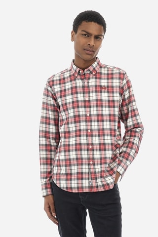 Chemise regular - Rouge