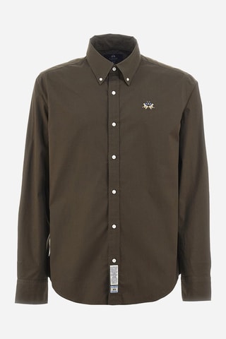 Overhemd Slim Fit - Bruin