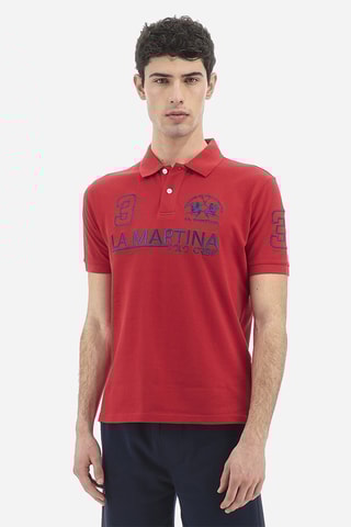 Polo regular - Rouge