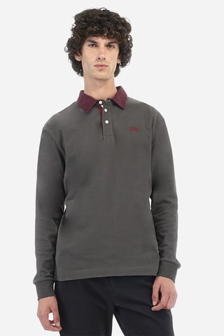 Polo regular - Gris