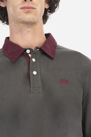 Polo regular - Gris