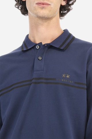 Polo regular - Bleu marine