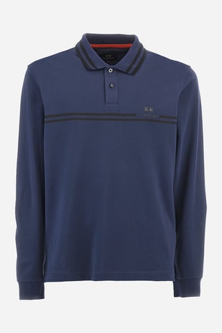 Polo regular - Bleu marine