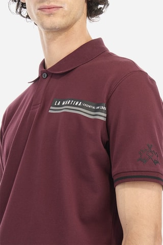 Polo regular - Bordeaux