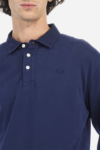 Polo regular - Bleu marine