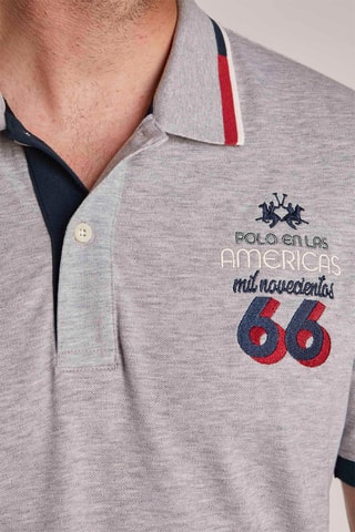 Polo  - Gris chiné