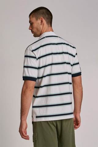 Polo - Blanc et bleu