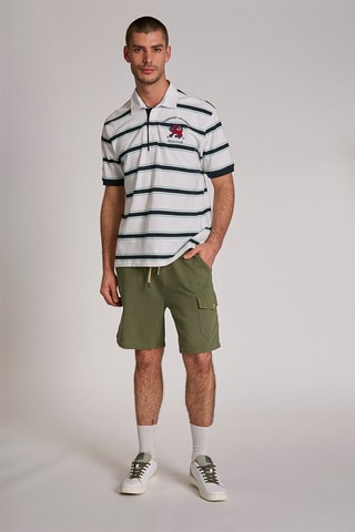 Polo - Blanc et bleu