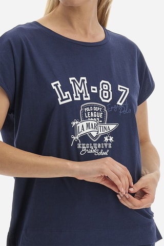 T-shirt - Marineblauw