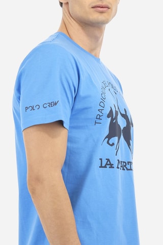 T-shirt regular - Blauw