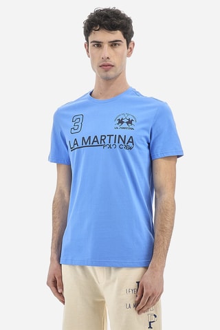 T-shirt regular - Blauw